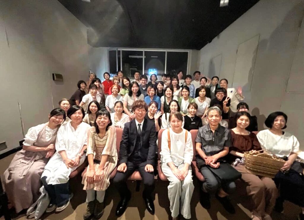 ハーブ王子こと野草研究家「山下智道さん講演会」:講演会記念写真